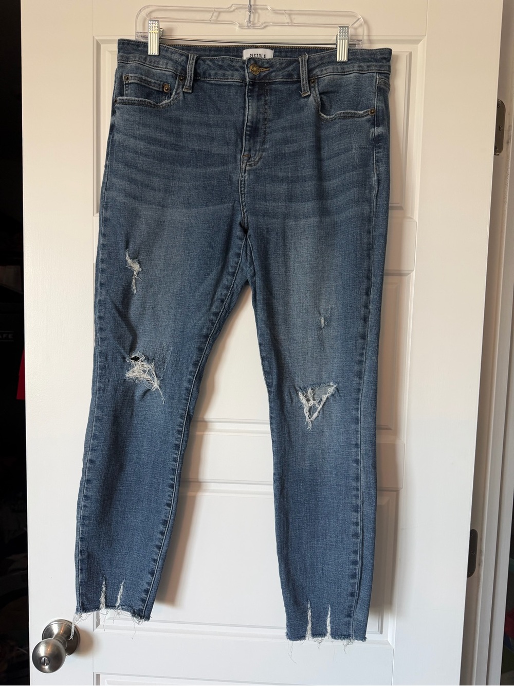 Pistola Distressed Blue Women’s Jeans